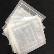 عاكس مخصص أزياء تي شيرت الرقبة علامة